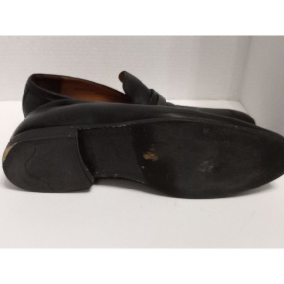 Hugo Boss Black 12 Leather Business Casual Occasion Slip On Logo Loafer Shoes main image 7